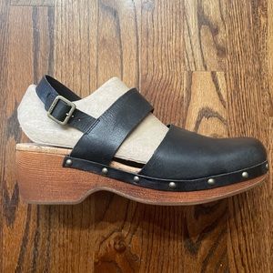 Kork Ease Sayda Clog Blk Sz 11